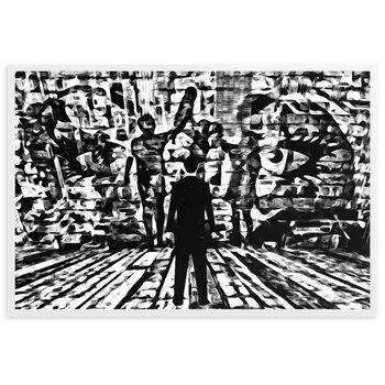 I SAW MY ENTIRE LIFE PASS THROUGH YOUR EYES Special Edition Framed Poster