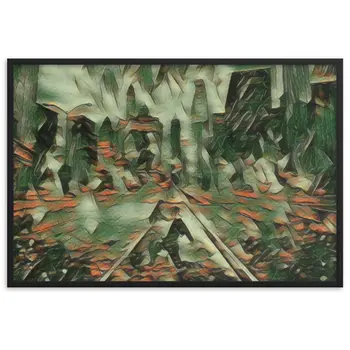 YOU ARE THE RHYTHM THAT STILL DANCES WITHIN ME Velvet Framed Poster