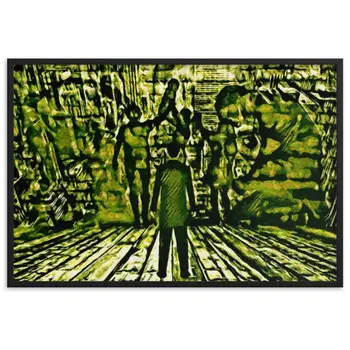 I SAW MY ENTIRE LIFE PASS THROUGH YOUR EYES Special Edition Framed Poster