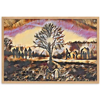 YOU WILL GIVE ME THIS DREAM AS A GIFT ? SUPERIOR Framed Poster