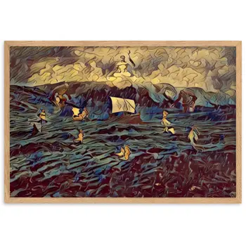AS YOU SET OUT FOR ITHACA Premium Framed Poster