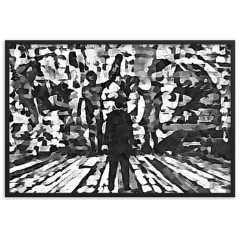 I SAW MY ENTIRE LIFE PASS THROUGH YOUR EYES Special Edition Framed Poster