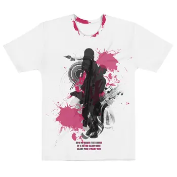 RETRO SAXOPHONΕ Men's t-shirt by Gianneli