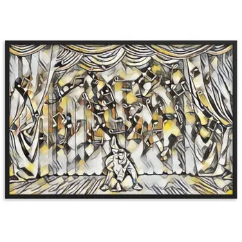 YOU WERE ALWAYS THE POEM I WANTED TO WRITE J.L Velvet Edition Framed Poster