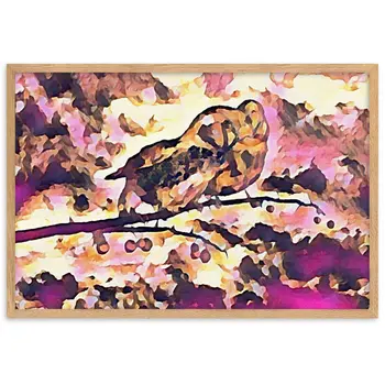 YOU TOUCHED MY DEEPEST CHORDS Special Edition Framed Poster