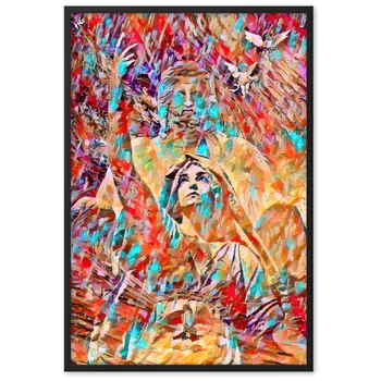 THE DAY IT RAINED JASMINE IN POSEIDON'S HUG V2 Superior Framed Poster