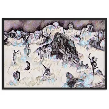 THE DAY THAT PLATO'S SYMPOSIUM WAS HEARD UP TO OLYMPUS Superior Poster