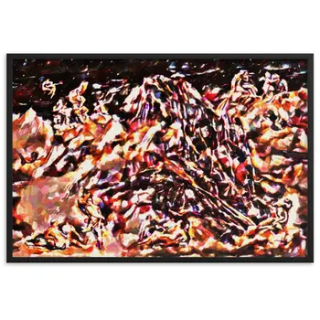 AN EVENING ON OLYMPOS V2 Superior Framed Poster