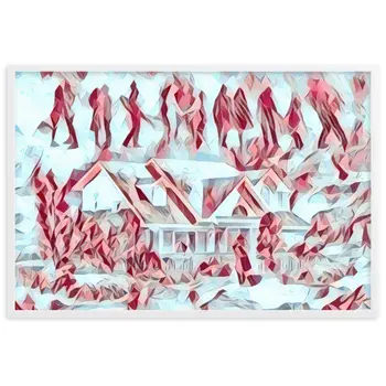 I WAS WAITING FOR YOU IN THE DREAM YOU HAD SEEN Special Edition Framed Poster