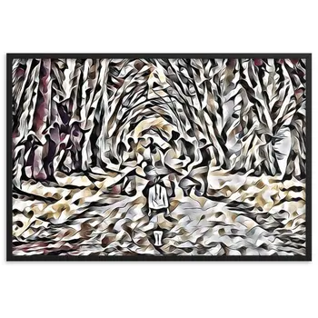 LOVE IS WHEN YOU CAN SEE WITHIN ME Special Edition Framed Poster