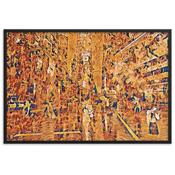 WHEN YOUR KISS WATERED ALL MY SENSES TALE Framed Poster
