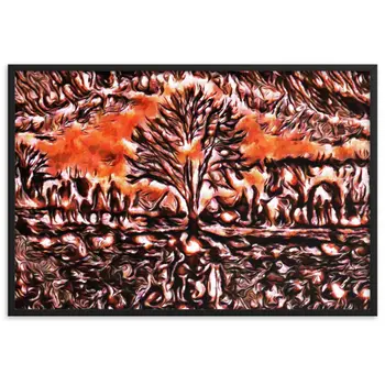 YOU WILL GIVE ME THIS DREAM AS A GIFT ? SUPERIOR Framed Poster