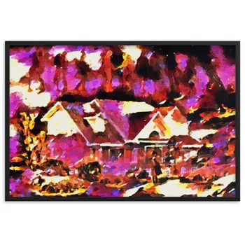 I WAS WAITING FOR YOU IN THE DREAM YOU HAD SEEN Special Edition Framed Poster