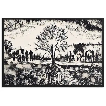 YOU WILL GIVE ME THIS DREAM AS A GIFT ? SUPERIOR Framed Poster