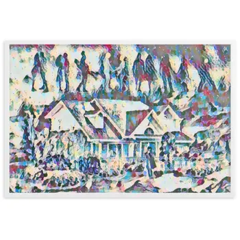 I WAS WAITING FOR YOU IN THE DREAM YOU HAD SEEN Special Edition Framed Poster