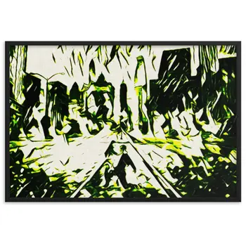 YOU ARE THE RHYTHM THAT STILL DANCES WITHIN ME SUPERIOR Framed Poster