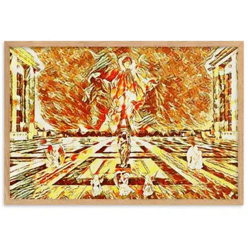 WHEN SEASONS BECAME ANGELS TO TELL YOU I WILL LOVE YOU FOREVER TALE Poster