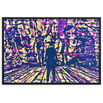 I SAW MY ENTIRE LIFE PASS THROUGH YOUR EYES Special Edition Framed Poster