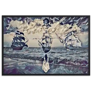 DISCOVER ME AGAIN Premium Framed Poster