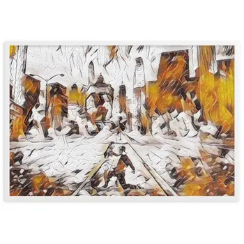 YOU ARE THE RHYTHM THAT STILL DANCES WITHIN ME SUPERIOR Framed Poster