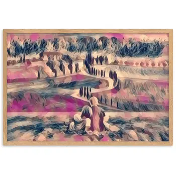 SEEING THE DAWN THROUGH THE DREAM Special Edition Framed Poster