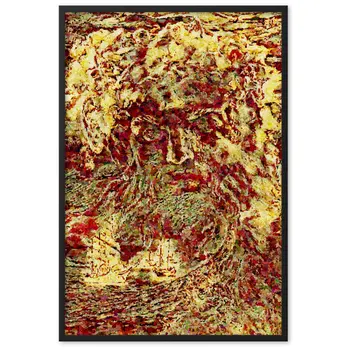 WHEN POSEIDON ASKED THE WAVES TO DANCE TALE Framed Poster