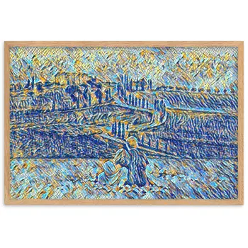 SEEING THE DAWN THROUGH THE DREAM SUPERIOR Framed Poster