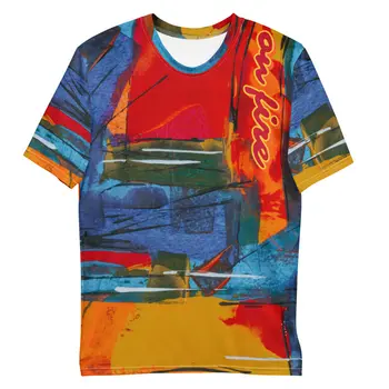 ON FIRE Men's t-shirt by Gianneli