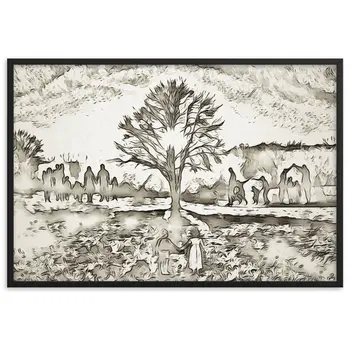 YOU WILL GIVE ME THIS DREAM AS A GIFT ? SUPERIOR Framed Poster