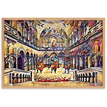 BYZANTIUM V2 Superior Framed Poster