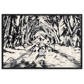 LOVE IS WHEN YOU CAN SEE WITHIN ME Special Edition Framed Poster