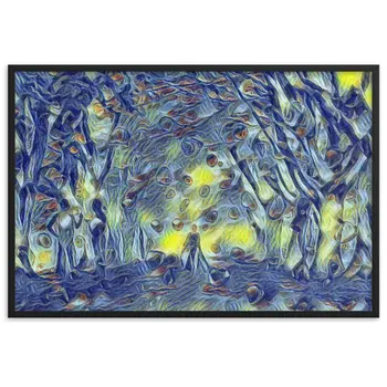 TO SEE MY HEART YOU MUST FIRST DIVE INTO MY TRUTH J.L VELVET Framed Poster