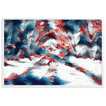 LOVE IS WHEN YOU CAN SEE WITHIN ME A.K PREMIUM Framed Poster