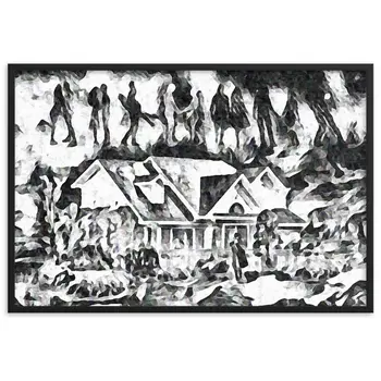 I WAS WAITING FOR YOU IN THE DREAM YOU HAD SEEN Special Edition Framed Poster