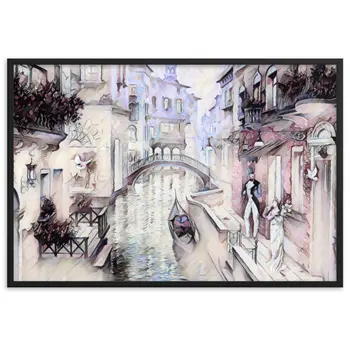 Questo è il mio porto e tu il suo cuore Superior Framed Poster