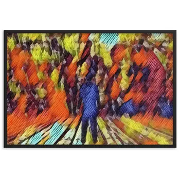 I SAW MY ENTIRE LIFE PASS THROUGH YOUR EYES Special Edition Framed Poster