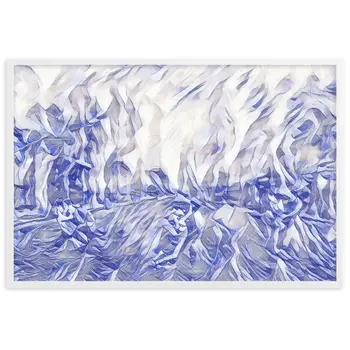 DANCE ME LIKE THE RAIN THAT BURNING OUT THE FIRE AROUND ME Framed Poster