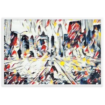 YOU ARE THE RHYTHM THAT STILL DANCES WITHIN ME Velvet Framed Poster