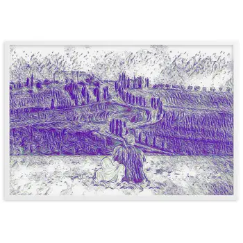 SEEING THE DAWN THROUGH THE DREAM SUPERIOR Framed Poster