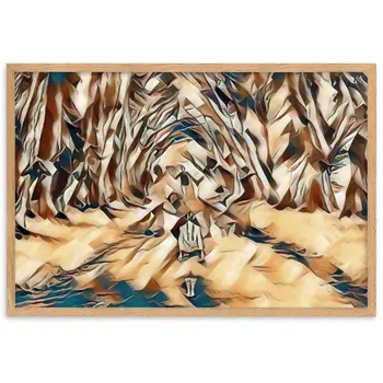 LOVE IS WHEN YOU CAN SEE WITHIN ME A.K Velvet Edition Framed Poster