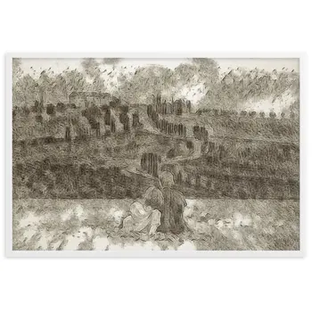 SEEING THE DAWN THROUGH THE DREAM SUPERIOR Framed Poster