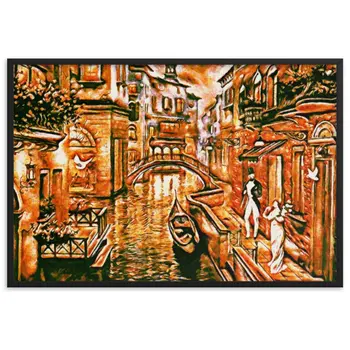 Questo è il mio porto e tu il suo cuore Superior Framed Poster