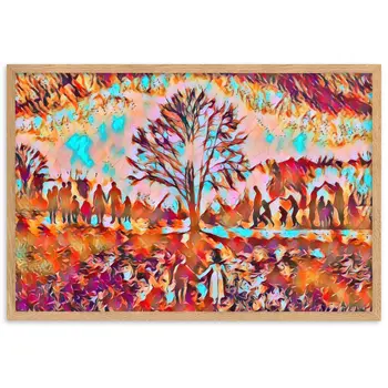 YOU WILL GIVE ME THIS DREAM AS A GIFT ? SUPERIOR Framed Poster