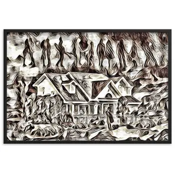 I WAS WAITING FOR YOU IN THE DREAM YOU HAD SEEN Special Edition Framed Poster