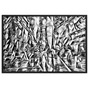 WHEN YOUR KISS WATERED ALL MY SENSES Superior Framed Poster