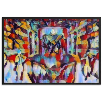 WHEN YOUR SENSES DANCE WITH MY MOMENTS JL.AK PREMIUM Framed Poster