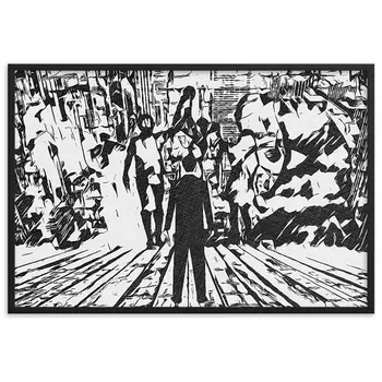 I SAW MY ENTIRE LIFE PASS THROUGH YOUR EYES Special Edition Framed Poster