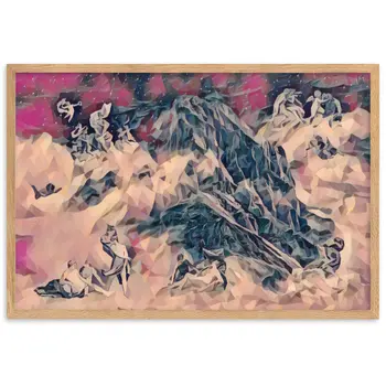 AN EVENING ON OLYMPOS V2 Superior Framed Poster