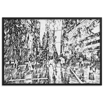 WHEN YOUR KISS WATERED ALL MY SENSES Special Edition Framed Poster