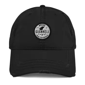 Brazil Heal The World Distressed Hat by Gianneli